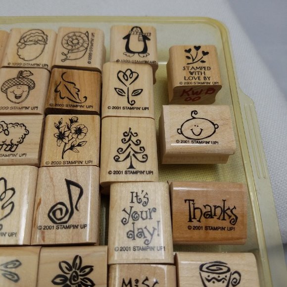 Vtg Stampin' Up! Scrapbooking Stamp Set Variety - Picture 11 of 12